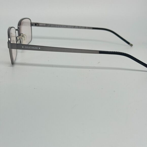 Cole Haan Men's Eyeglasses Brown Rectangular Metal Frame CH4013 210 H13805 - Picture 2 of 7